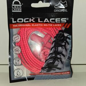 Original Lock Laces NIB Hot Pink
